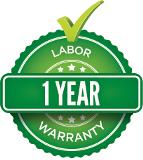 1-year Labor Warranty