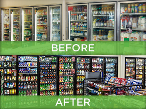 Cooler Doors 44 Udgr Double Door Display Cooler Sc 1 St Minus Forty
